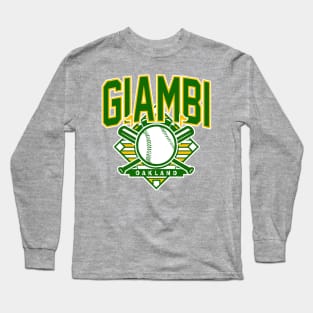 Vintage Oakland Giambi Long Sleeve T-Shirt